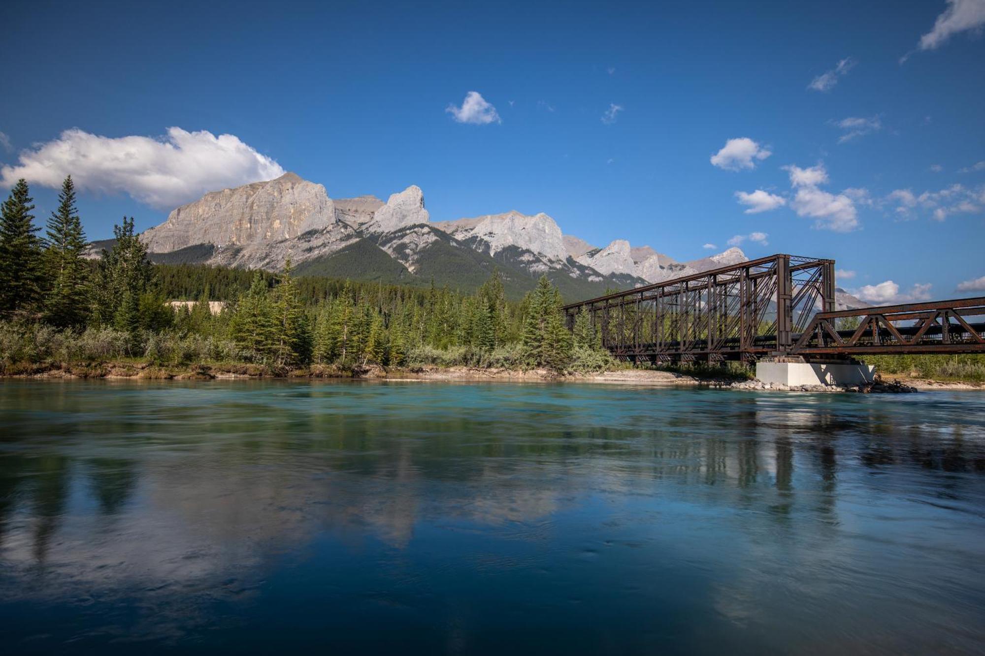 A Bear And Bison Country Inn Канмор Экстерьер фото