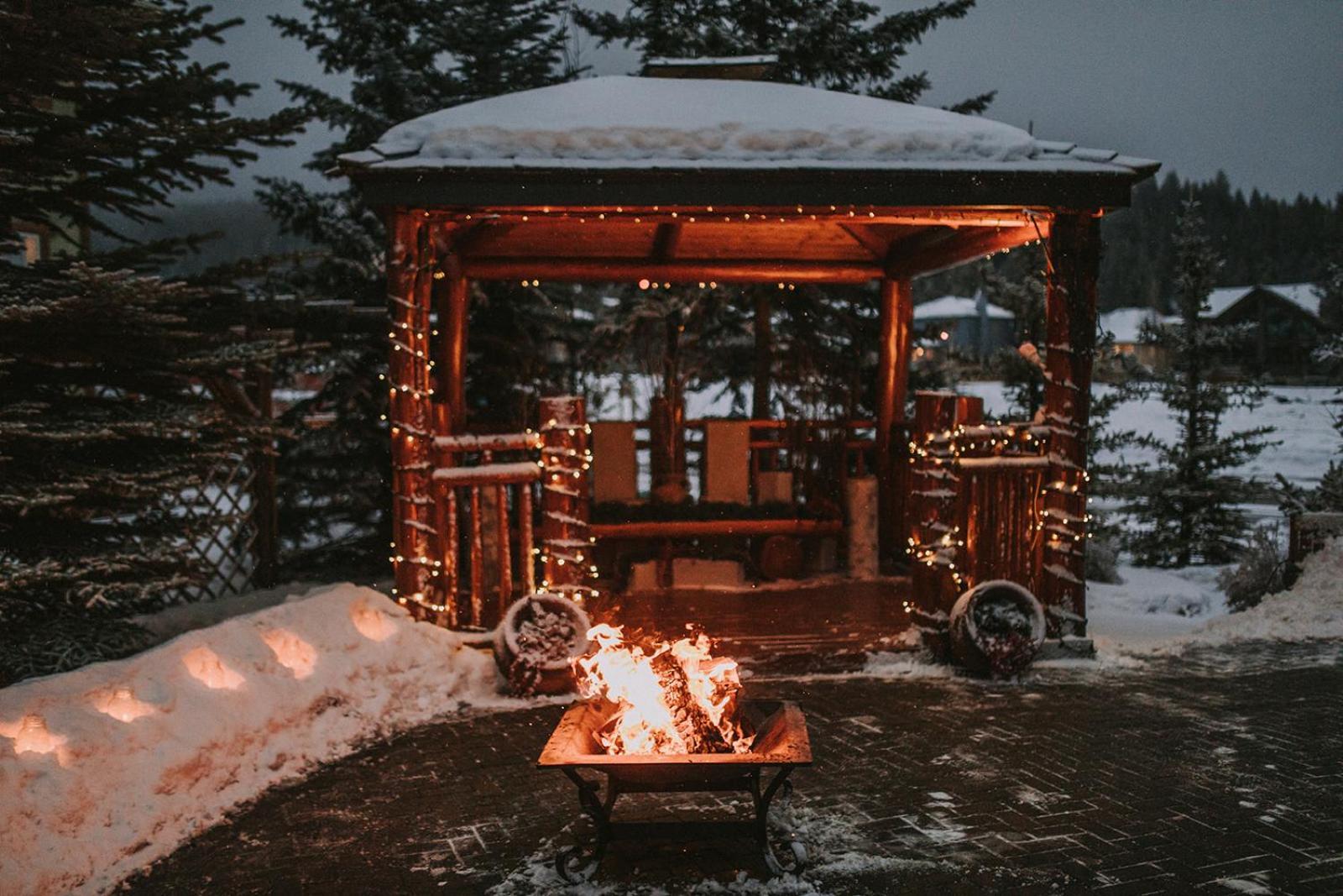 A Bear And Bison Country Inn Канмор Экстерьер фото