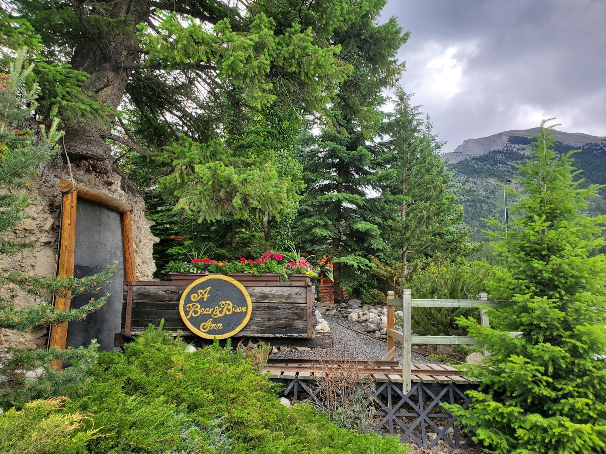 A Bear And Bison Country Inn Канмор Экстерьер фото