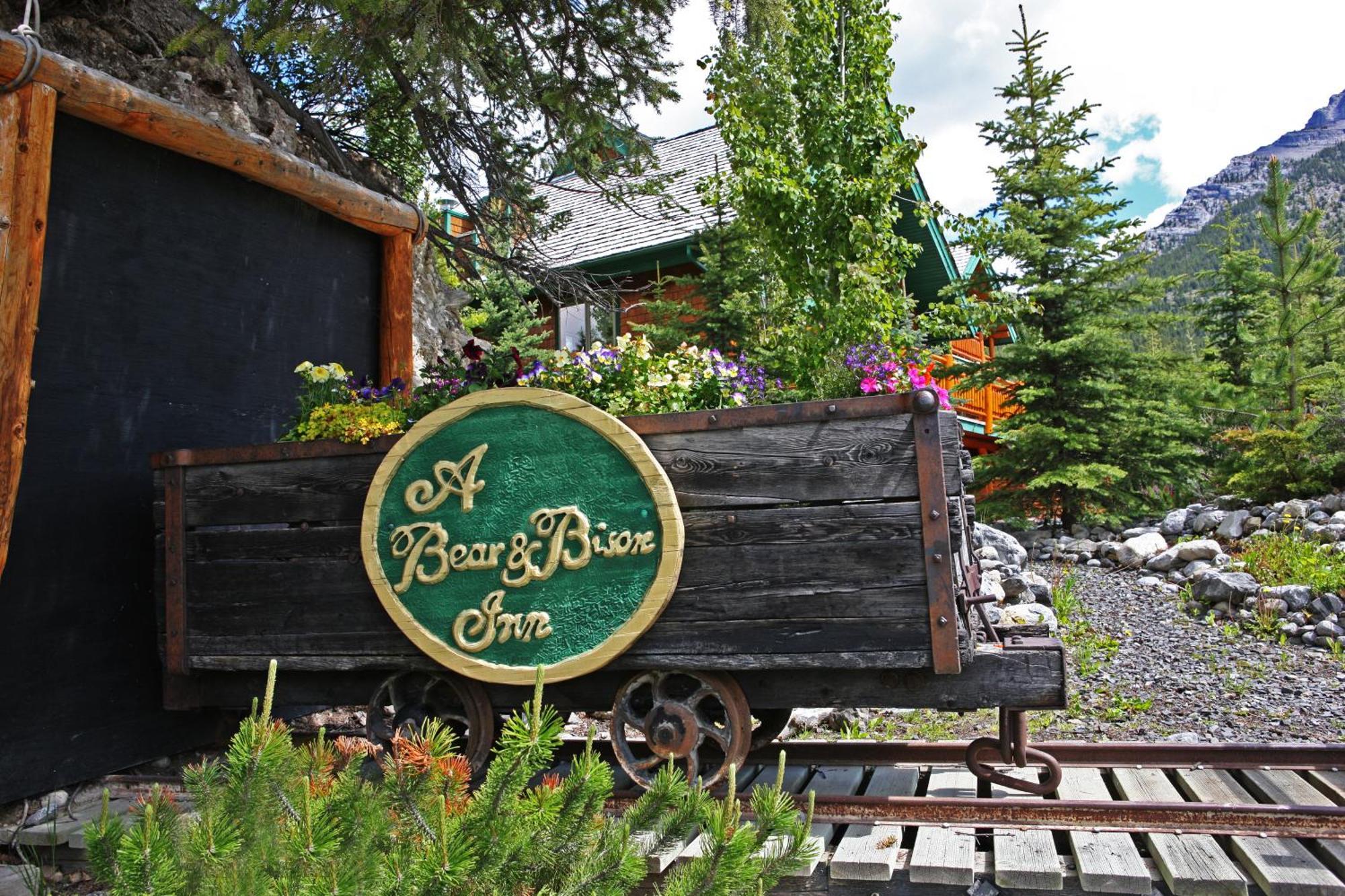 A Bear And Bison Country Inn Канмор Экстерьер фото